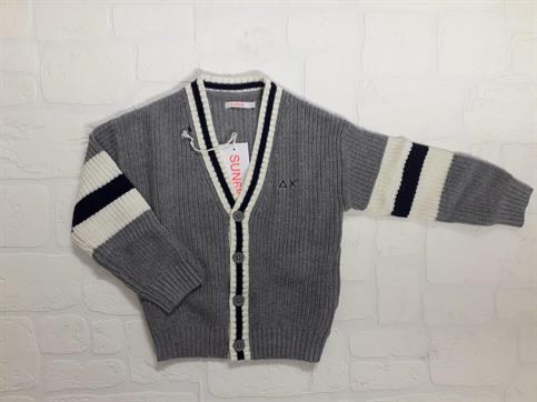 CARDIGAN SUN 68 K40320 JUNIOR GRIGIO