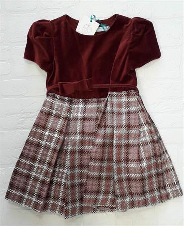 ABITO ABEL & LULA 5550 BABY BORDEAUX
