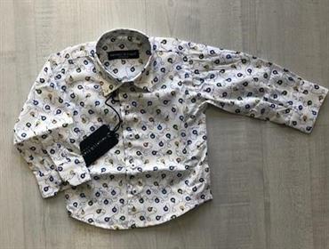 CAMICIA M&F MF3093B BIANCO FANTASIA