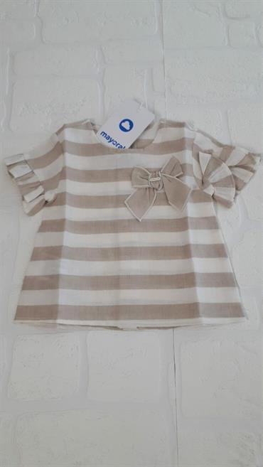 Blusa lino righe MAYORAL Art. 1177 Lino