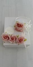 CERCHIETTO E SPILLA LES GAMINS FIORE CIPRIA LG101034