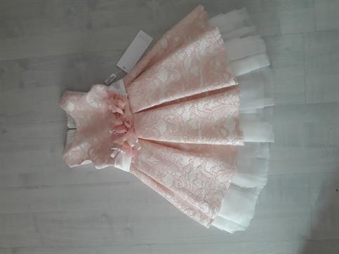 BELLA BRILLI ABITO PIZZO ROSA BB203036/2