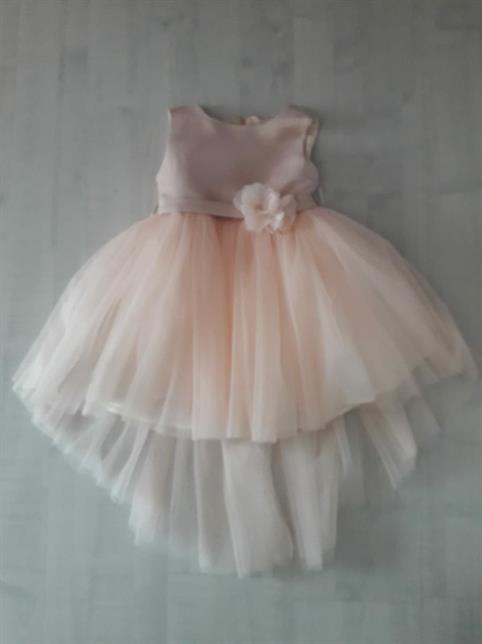 BELLA BRILLI ABITO BABY TULLE ROSA BB203038/1