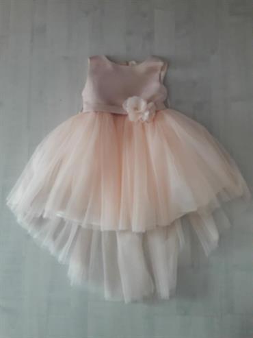 BELLA BRILLI ABITO BABY TULLE ROSA BB203038/1