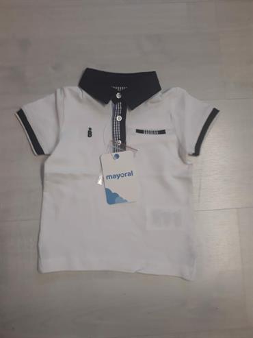 Polo m/c  Mayoral art. 1Bianco