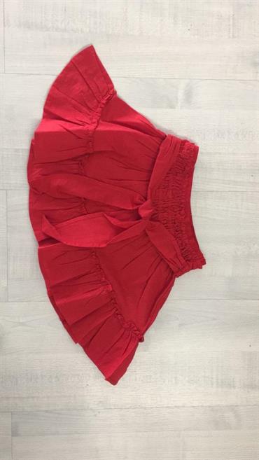 Gonna c/cintura gomma Mal art. 3904 Rosso