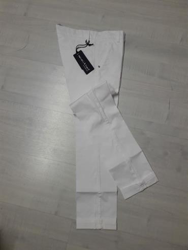 PANTALONE BIANCO MF1041B BABY MANUELL & FRANK
