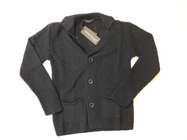 CARDIGAN SCIALLATO BLU MF4119R MANUELL & FRANK