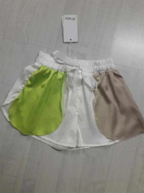 SHORTS GAIALUNA G2293 BIANCO RASO