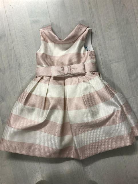 ABITO ABEL E LULA 5012 RIGHE ROSA BRILLANTINI COLORE33