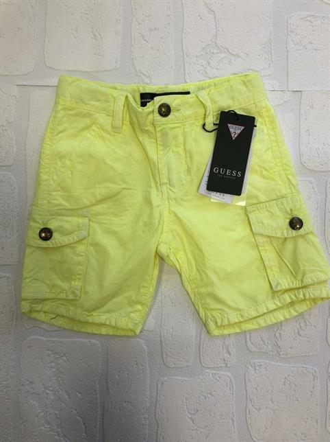 PANTALONCINO GUESS N01D06WCSI0-FLYL GIALLO FLUO
