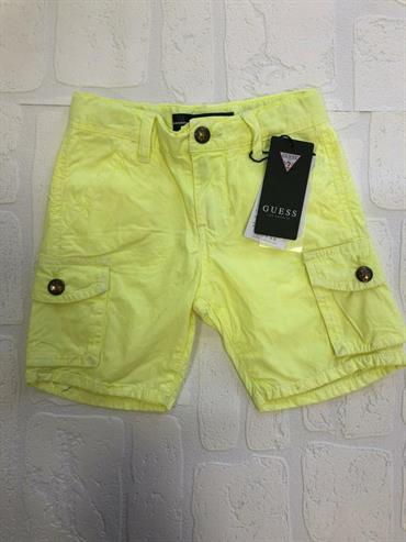 PANTALONCINO GUESS N01D06WCSI0-FLYL GIALLO FLUO