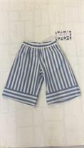 PANTALONE ELSY NISSA BABY RIGHE BIANCO/AZZURRO