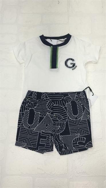 COMPLETO 2PZ GUESS BABY I02G02K5M20-TWHT