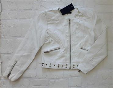 GIUBBINO J'AIME 2870G-GB JUNIOR ECOPELLE BIANCO