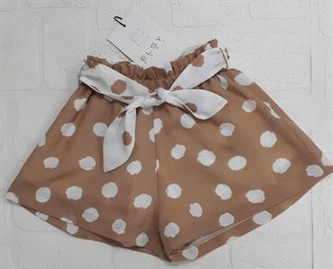 SHORT ELSY LACEY BABY POIS CAMMELLO