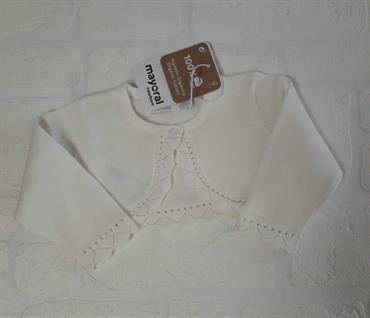Giacchino in maglia basico MAYORAL Art. 318 Panna