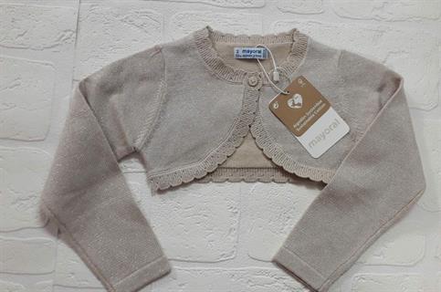 Giacchino in maglia basico MAYORAL Art. 320 Beige lure