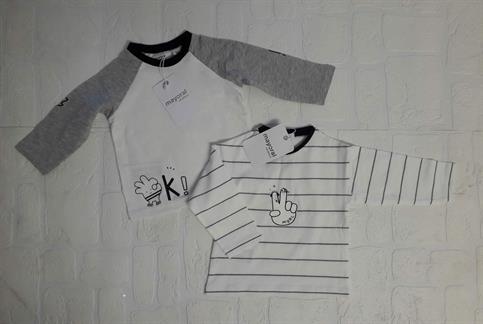 Set 2 maglie m/l MAYORAL Art. 1076 Nero