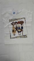 Maglietta m/c bambine MAYORAL Art. 3007 Panna
