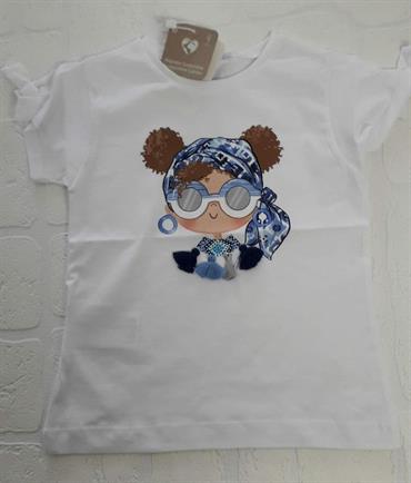 shirt m/c grafica MAYORAL Art. 3016 Bianco