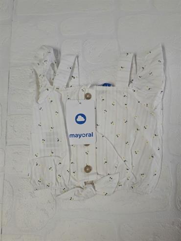 Blusa stampata MAYORAL Art. 3190 Panna