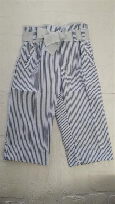 Pantalone lungo righe lurex MAYORAL Art. 3549 Azzurro