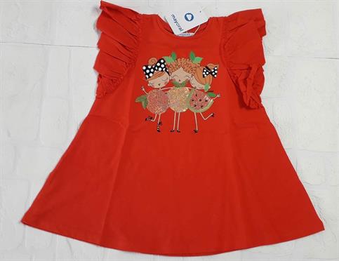 Vestito bambina lustrini MAYORAL Art. 3953 Cachi