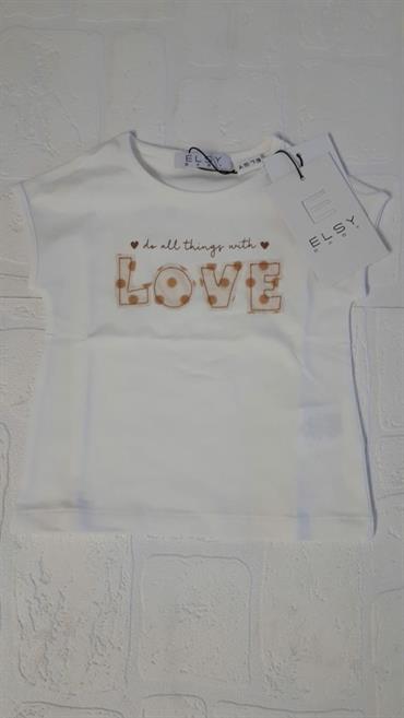 T-SHIRT REESE ELSY 6927 BABY BIANCO