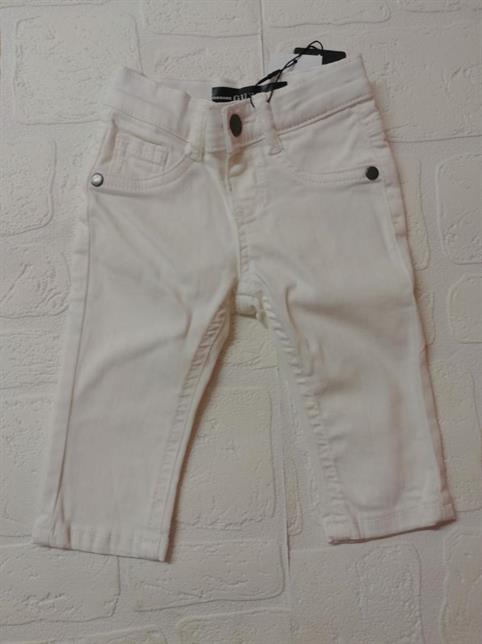 JEANS GUESS NOYBO2WCTFO-TWHT NEONATO BIANCO