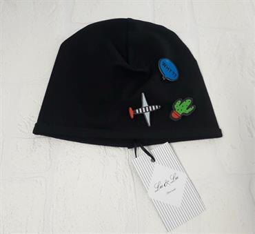 CAPPELLO LU&LU 631 BABY NERO SPILLE
