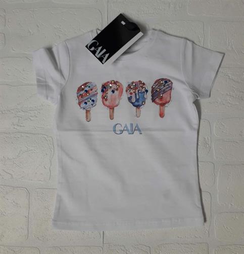T SHIRT GAIALUNA GB3237 BABY GELATI