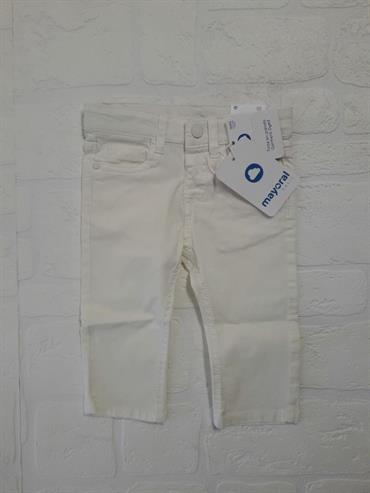 Pantalone sarga slim fit basi MAYORAL Art. 506 Crema