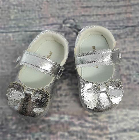 SCARPINE ANGELS FACE BEAU NEONATA ARGENTO