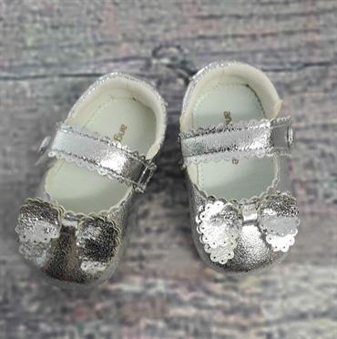 SCARPINE ANGELS FACE BEAU NEONATA ARGENTO