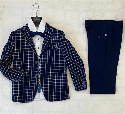 ABITO LES GAMINS LGM458033R Col. BLU QUADRI