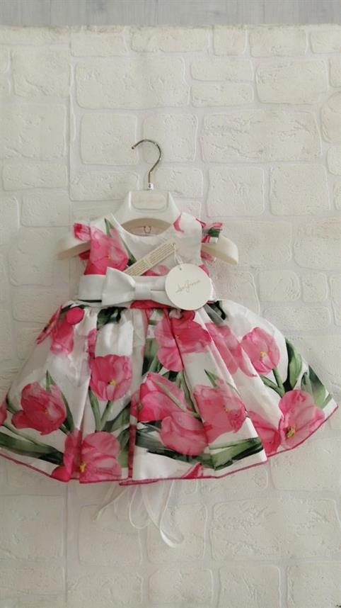 ABITO LES GAMINS LG607564N Col. BIANCO TULIPANI