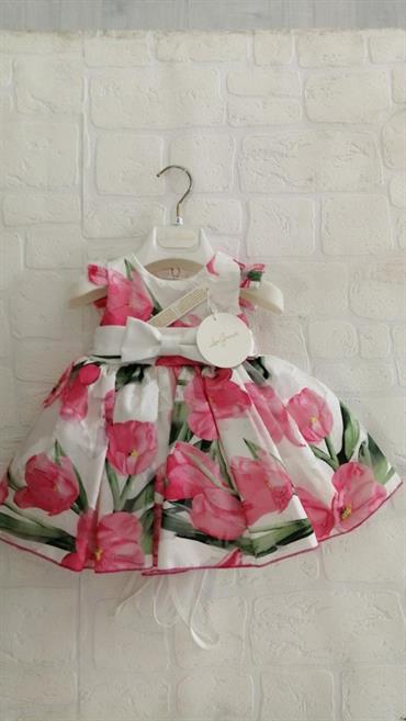 ABITO LES GAMINS LG607564N Col. BIANCO TULIPANI