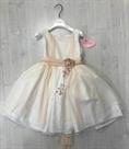 ABITO MIMILU' 1613 BABY tulle rosa Col. BIANCO