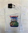 T-SHIRT FAAK FJ21-4202U BIANCA MACCHINA NEONATO
