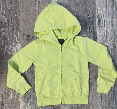 FELPA ZIP GUESS J1YQ09K68I0-G8D9 GIALLO JUNIOR