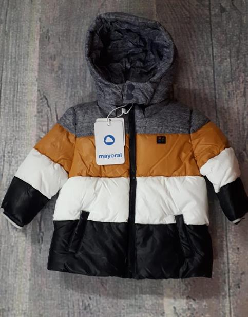 PIUMINO MAYORAL 2419 NEONATO SENAPE GRIGIO