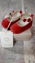 scarpina mayoral 9457 velluto rosso neo