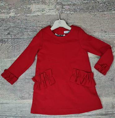 ABITO ABEL E LULA 5523 BABY ROSSO