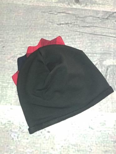 CAPPELLO LU&LU 301 NERO CRESTA ROSSA