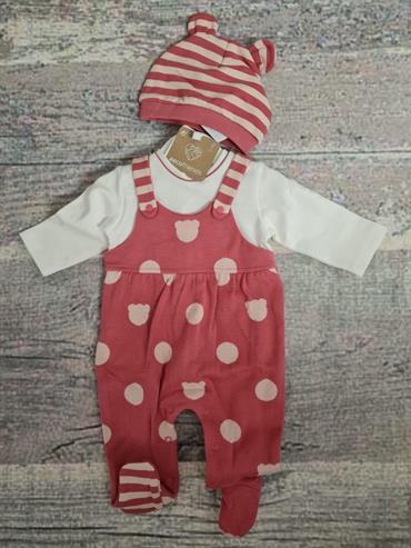 TUTINA MAYORAL 2660 NEONATA SALOPETTE E CAPPELLO