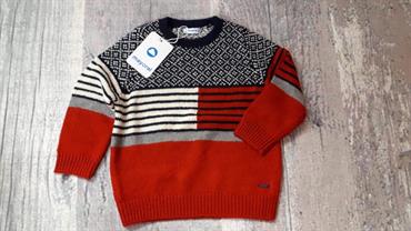MAGLIA MAYORAL 4358 BABY ROSSO BLU