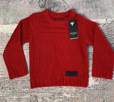 MAGLIA GUESS N1BR06Z2WB0-TLRD BABY ROSSO PESANTE