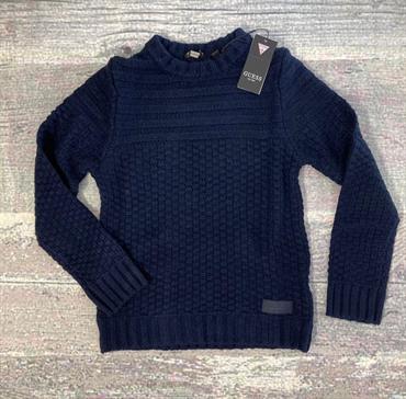 MAGLIA GUESS L1BR09Z2WB0-G7V2 JUNIOR BLU PESANTE