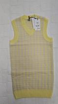 MAXI SMANICATO + CINTURA TOO BE TOO TBT1160 GIALLO JUNIOR